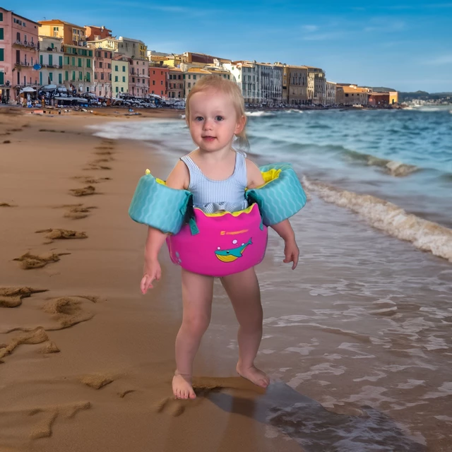 Gyerek úszófelső ujjakkal 2in1 inSPORTline Banarito