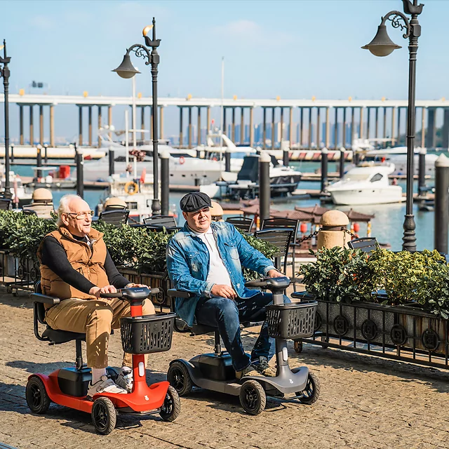 Elektromos négykerekű kocsi inSPORTline Clis, 10km/h, akár 40 km hatótávolság, PAI biztonsági rendszer, elektromágneses fékkar, borulásgátló kerekek - szürke