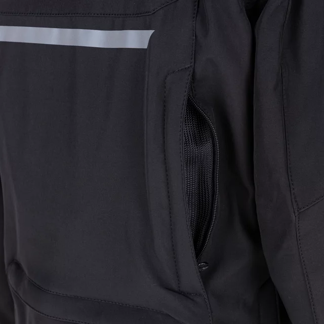Női softshell motoros kabát W-TEC Annorack Lady, AirVent rendszer, Visionight fényvisszaverő elemek, szélálló softshell anyag, Air Mesh hálós bélés - fekete-rózsaszín