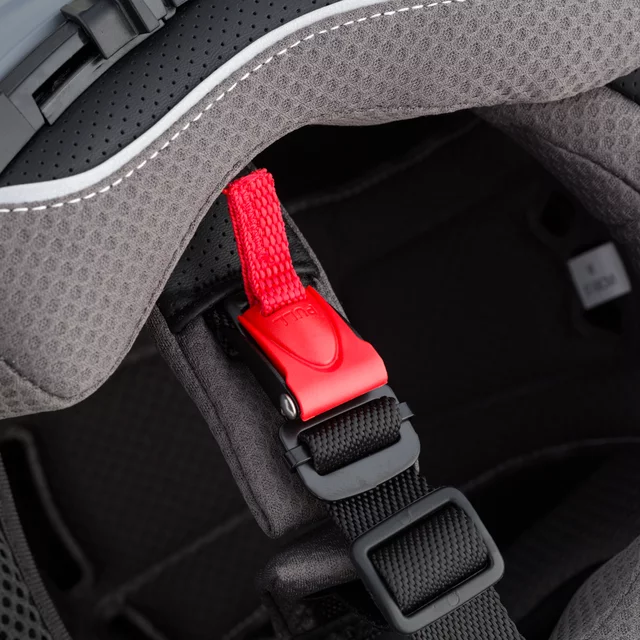Felhajtható motoros bukósisak W-TEC Sabron P/J, Pinlock® 70 előkészítés, zárható szellőzőrendszer, fém reteszelő mechanizmus - Fekete Matt