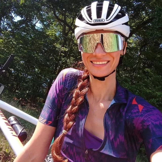 Polarizált napszemüveg VIF One Transparent and Rose Pink