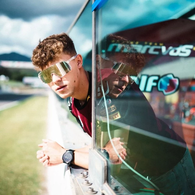 Polarizált napszemüveg VIF One Transparent and Rose Pink