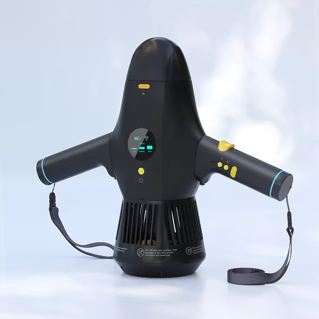 2 az 1-ben vízalatti robogó és SUP motor inSPORTline Murtar, IPX8 (vízálló), hordozható, 60 perc üzemidő