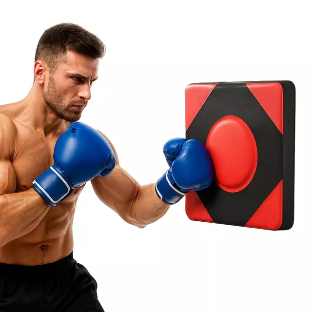 Boksz ütőpárna inSPORTline Tarbo Small 30x30x8 cm, kompakt kialakítás, könnyű falra szerelés, kiváló ütéscsillapítás