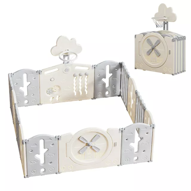 Műanyag biztonsági rács inSPORTline Bufalino 14+2 167x200x64 cm