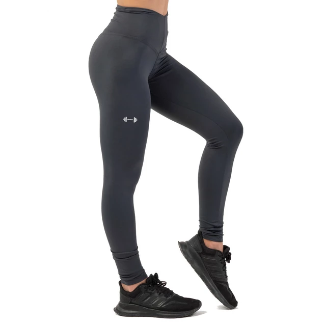 Nebbia Classic Performance magas derekú leggings - barna