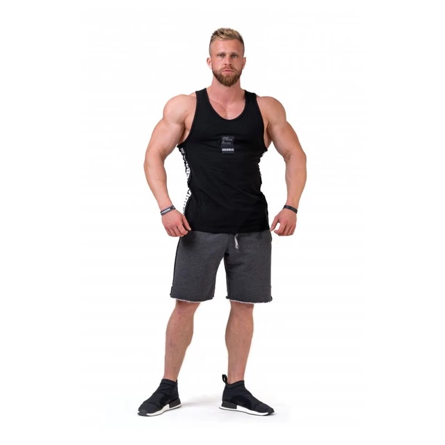 Férfi rövidnadrág Nebbia Limitless Essential 177 - világos szürke