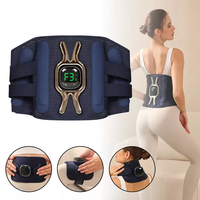 Elektromos masszázs és melegítő deréköv inSPORTline Soncharge