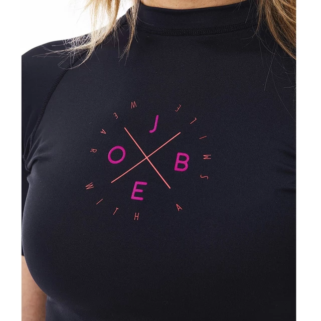 Női póló vízi sportokhoz Jobe Rashguard - fehér