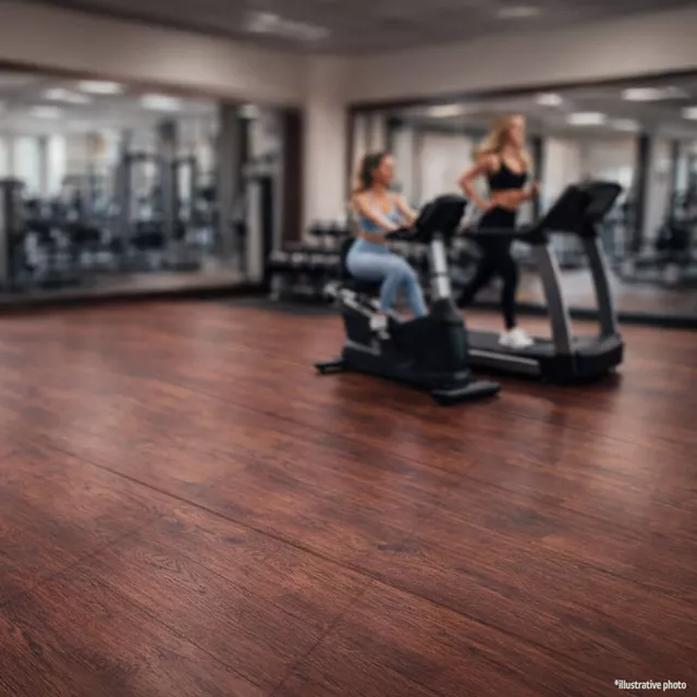 Súlyzószőnyeg inSPORTline Luxteko Flat 100x100x1,5 cm, védi a padlót a sérülésektől, vízálló, könnyű karbantartás