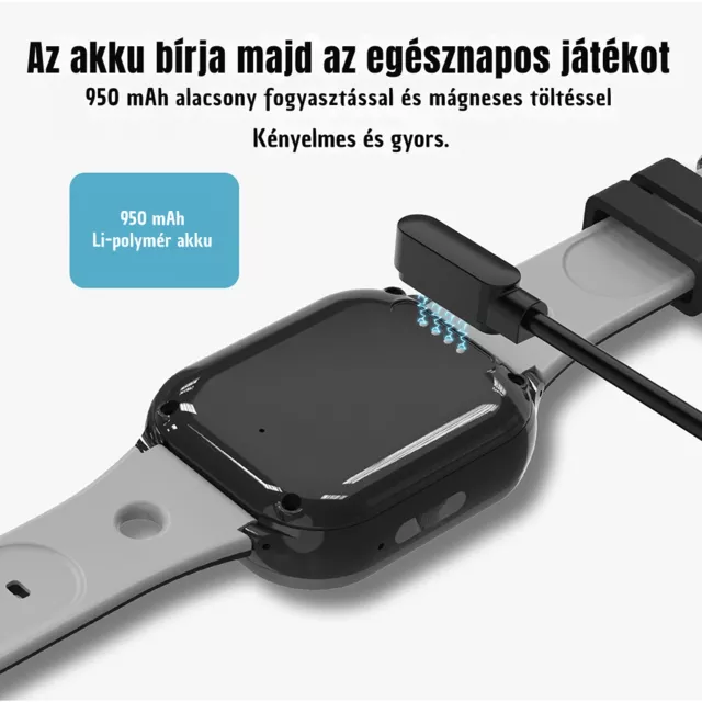 Gyerek okosóra inSPORTline Odino, GPS, SOS gomb, érintőképernyős vezérlés, Wi-Fi helymeghatározás