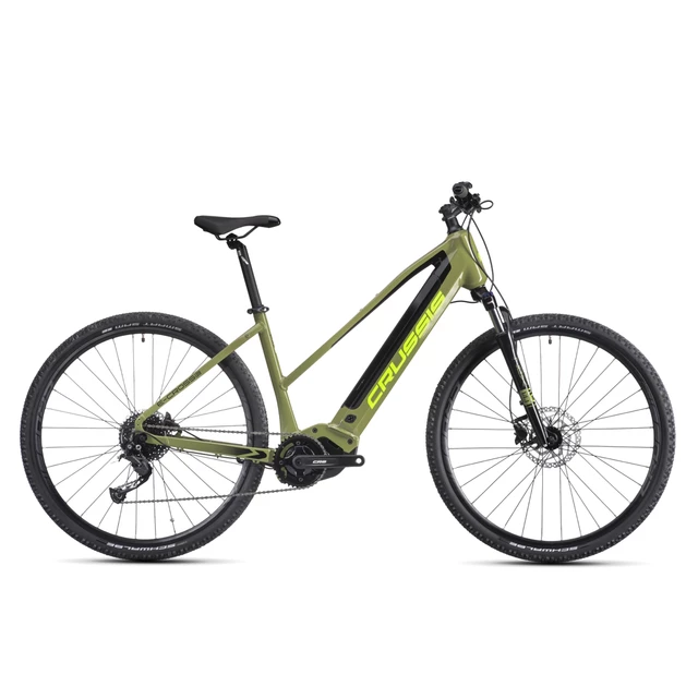 Női cross elektromos kerékpár Crussis e-Cross Low 7.10 518Wh 28" - 2025
