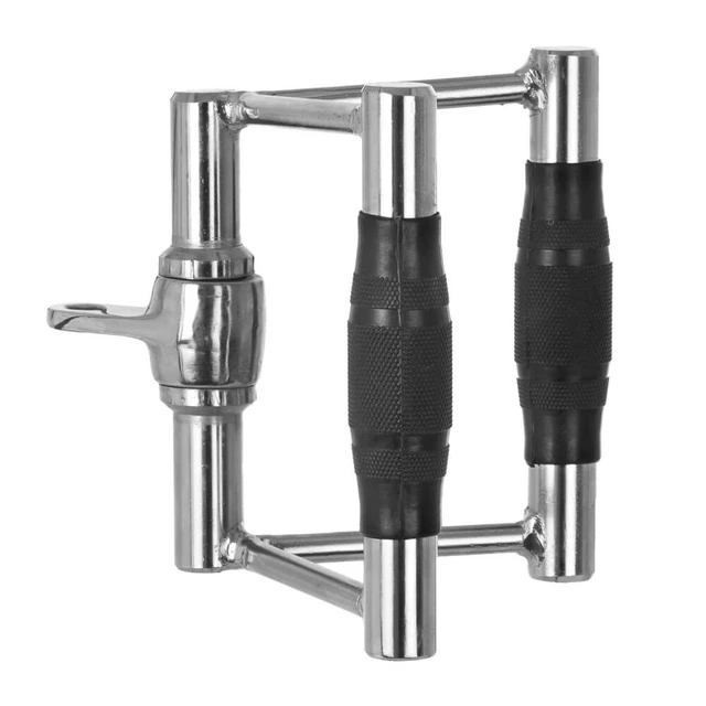 Krómozott gumis fogantyú forgócsuklóval inSPORTline A462, háromszög, alsóhát