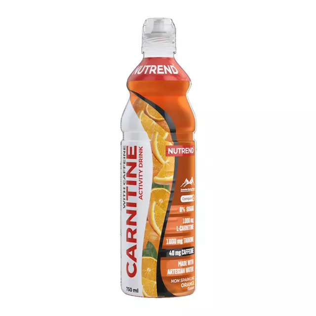 Nutrend Carnitin Activity Drink Koffeinnel 750ml - ananász
