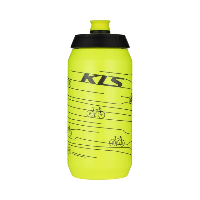 Kerékpáros kulacs Kellys Kolibri 0,55l - Neon Sárga