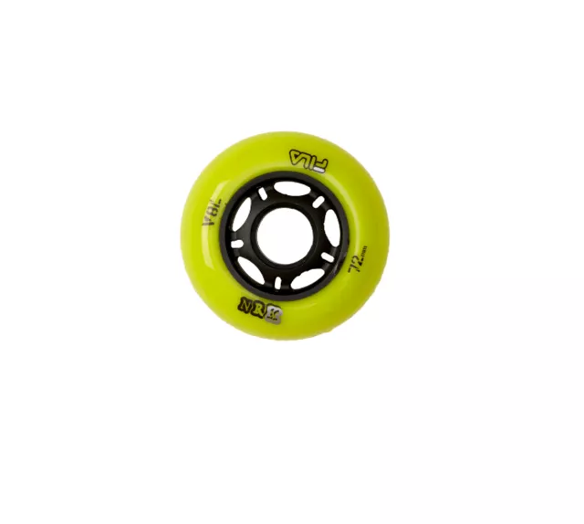 Fila görkorcsolya beltéri kerekek URBAN 72 mm/78A x 8, zöld