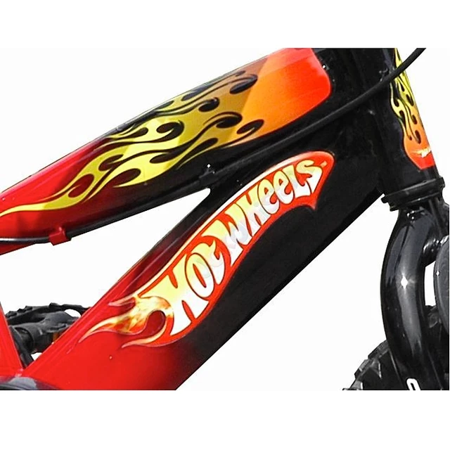 Gyerek kerékpár BMX 16" - Mattel Hot Wheels