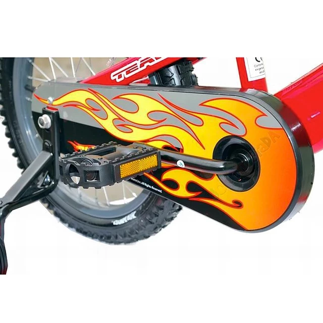 Gyerek kerékpár BMX 16" - Mattel Hot Wheels