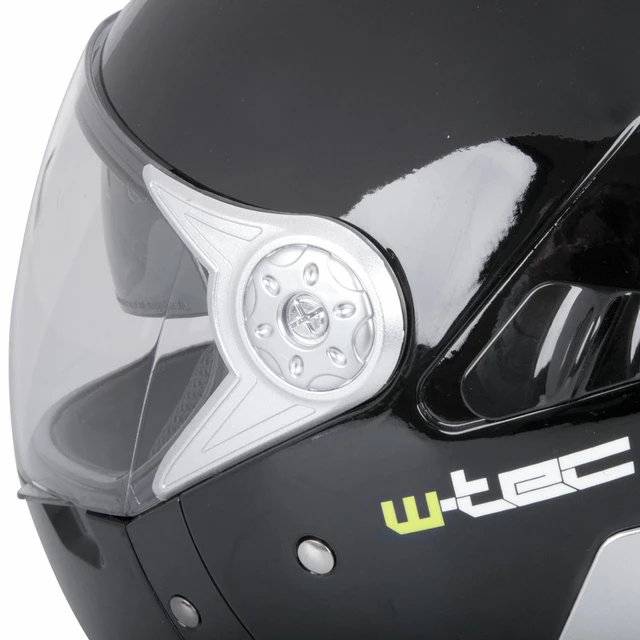 Motoros bukósisak W-TEC V220 - fényes fekete