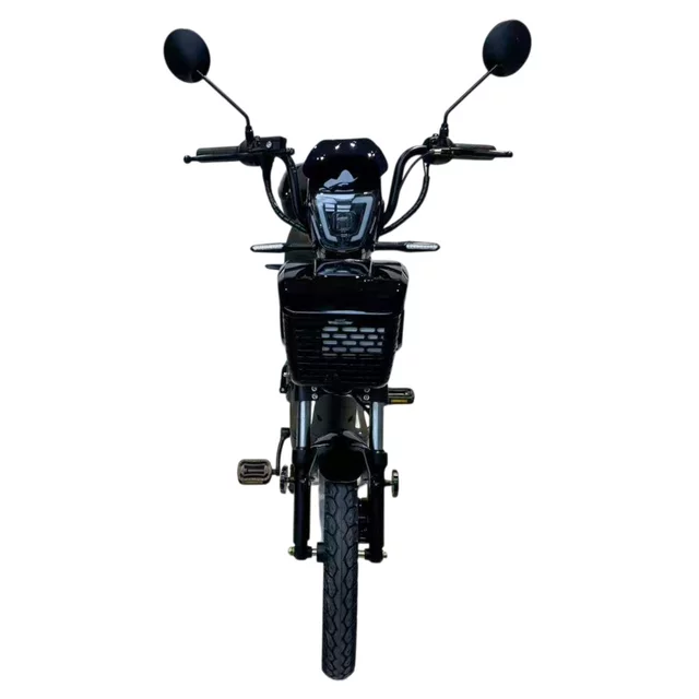 Elektromos robogó W-TEC E-Greta II 12Ah 18",  LED-es világítás, távirányító beépített riasztóval, áttekinthető digitális kijelző, 50 km hatótávolság - fekete