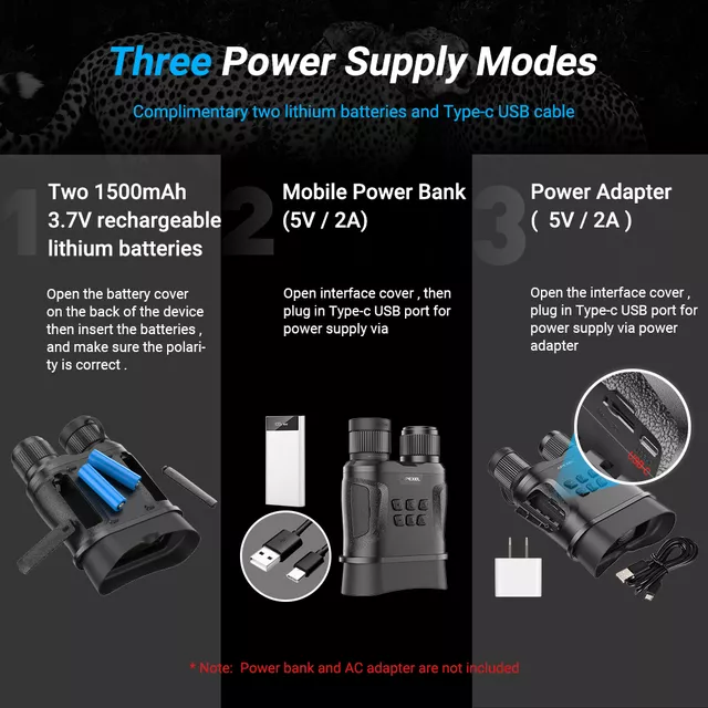 Éjjellátó távcső Apexel NV008, FMV bevonat, 32 GB memóriakártya,  2,3"-os kijelző, megbízható akkumulátor-üzemidő