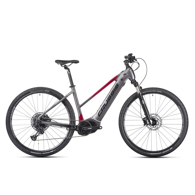 Női cross elektromos kerékpár Crussis e-Cross Low 9.10 720Wh 28" - 2025