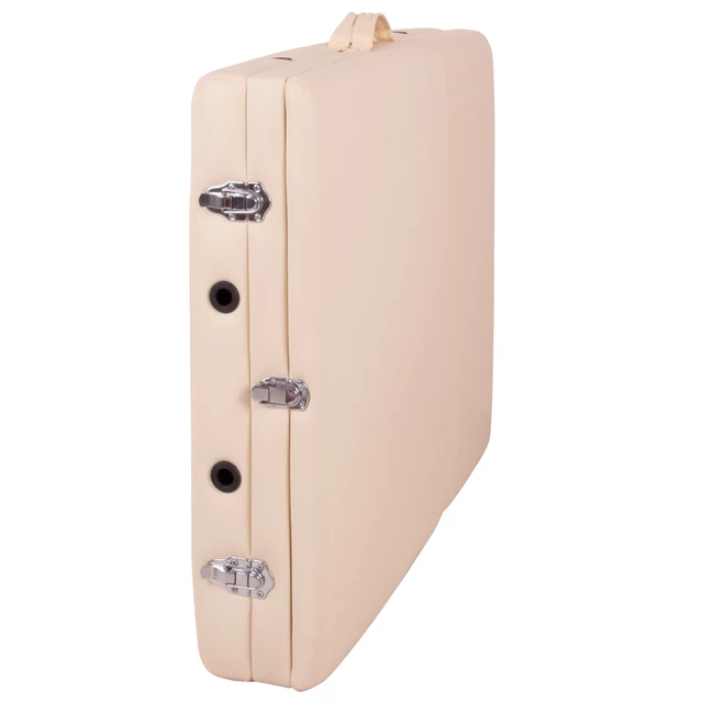 Fa masszázs asztal inSPORTline Japane - 3 részes - krémsárga