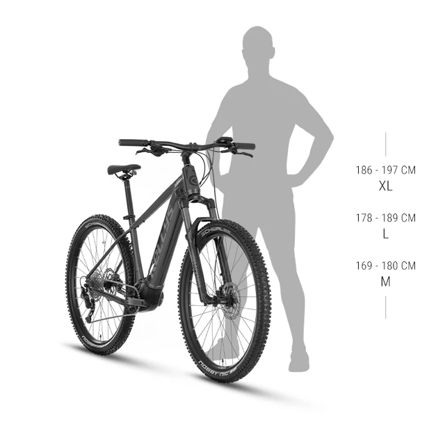 Női hegyi elektromos kerékpár KELLYS TAYEN 10 29" 6.0 - égszínkék