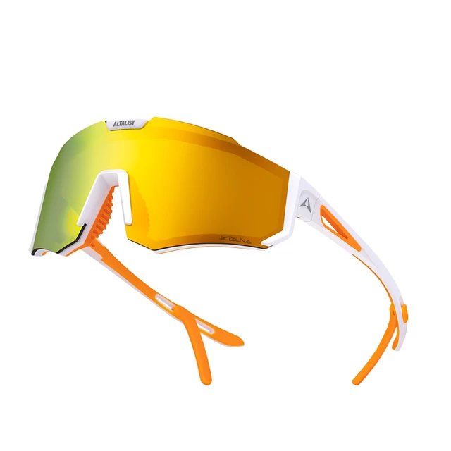 Gyerek napszemüveg Altalist Kizuna JR - narancssárga narancssárga üveggel