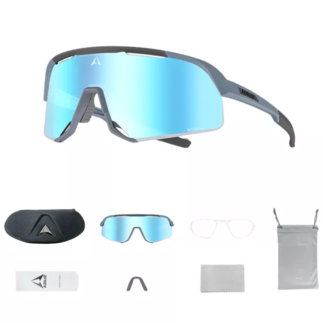 Fotokróm napszemüveg Altalist Kisou PXC - fehér rózsaszín-kék üveggel