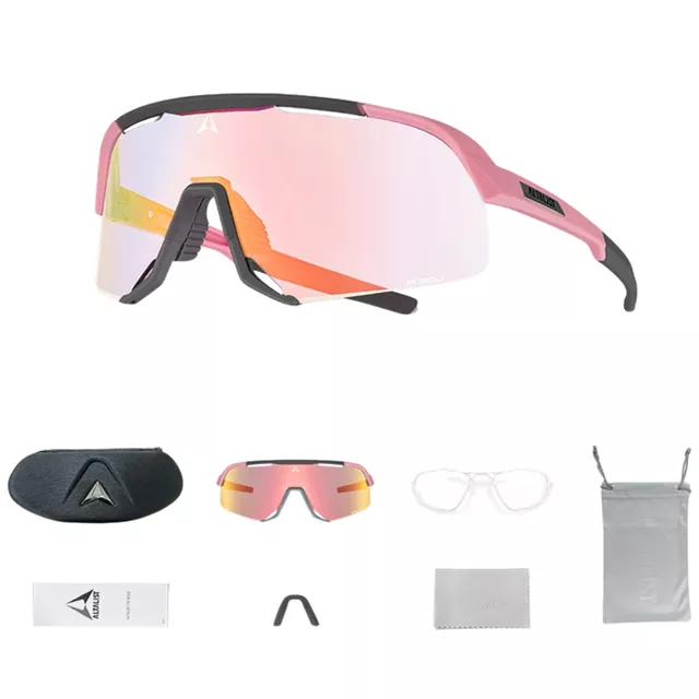 Fotokróm napszemüveg Altalist Kisou PXC - fehér rózsaszín-kék üveggel