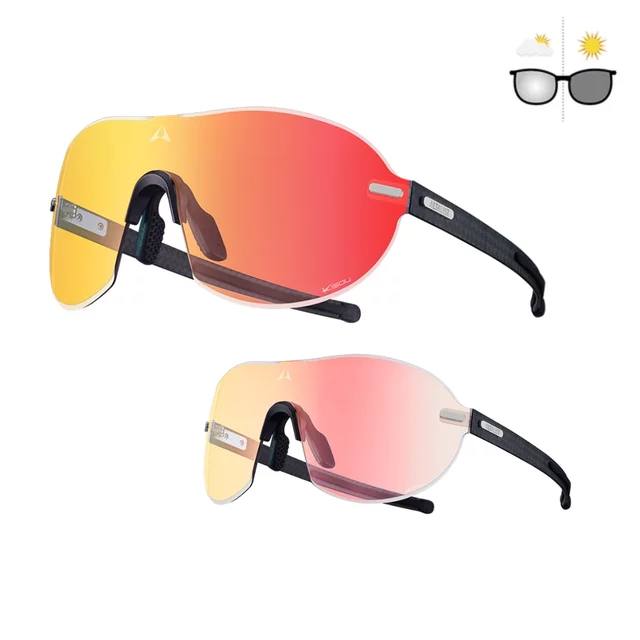 Fotokróm napszemüveg Altalist Kisou PRD - fekete piros üveggel - fekete piros üveggel