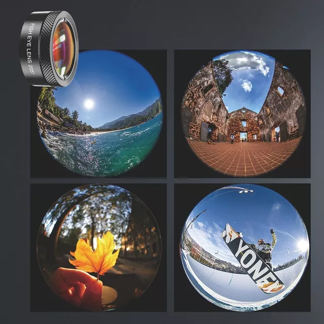 Apexel 4 az 1-ben készlet – 22x Teleobjektív Tripod állvánnyal, 4 objektív, praktikus állvány