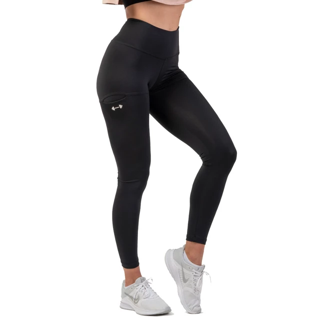 Női leggings magas derékkal Nebbia Active 402 - pink