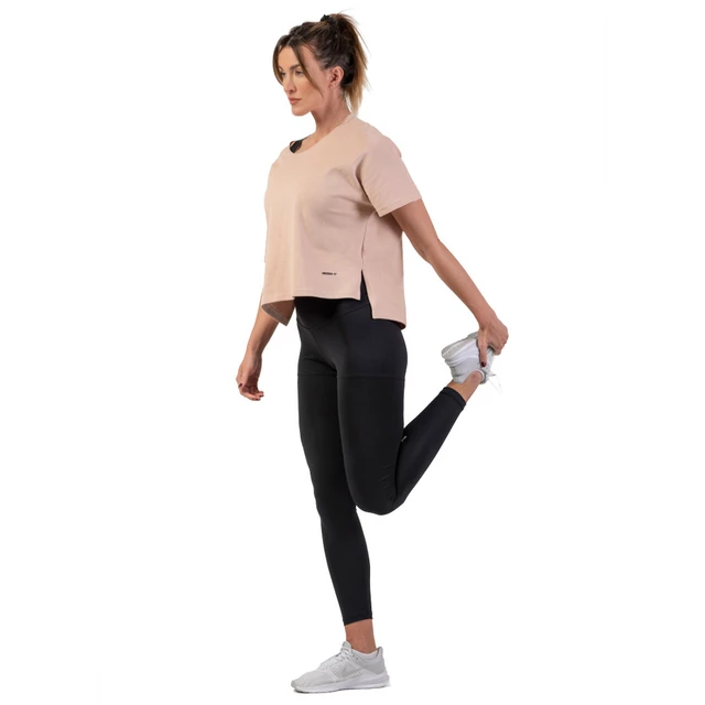 Női leggings magas derékkal Nebbia Active 402 - pink