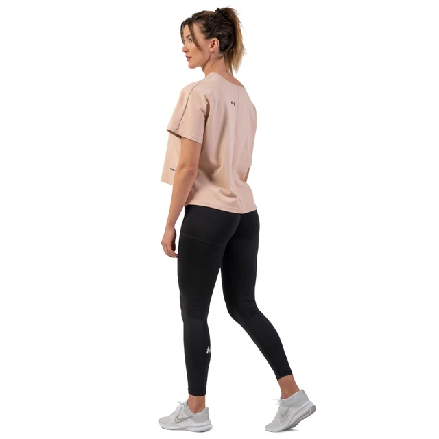 Női leggings magas derékkal Nebbia Active 402 - pink