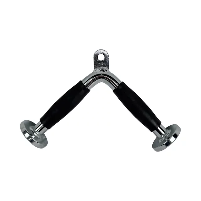 Tricepsz adapter inSPORTline Adatrivor - V-alakú 36 cm, minőségi kivitelezés, nagy tartósság, csúszásgátló bevonat