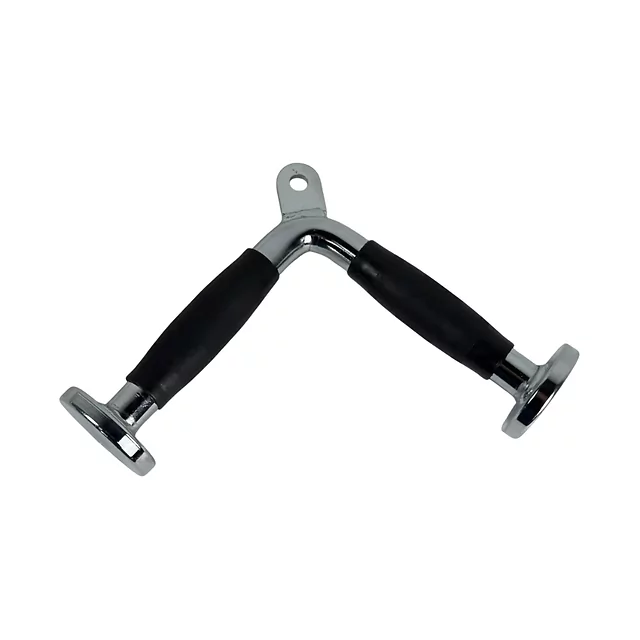 Tricepsz adapter inSPORTline Adatrivor - V-alakú 36 cm, minőségi kivitelezés, nagy tartósság, csúszásgátló bevonat