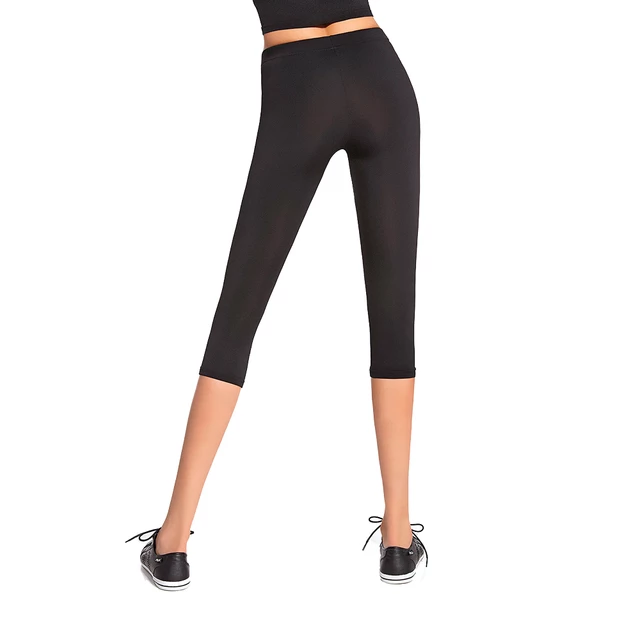Női sport 3/4 leggings BAS BLACK Forcefit 70 - fekete