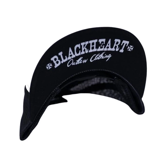 Snapback sapka BLACK HEART Red Chopper Trucker