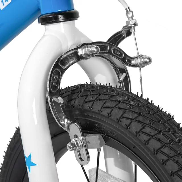Gyerekbicikli Joystar Pluto 20", 115-145 cm, világító segédkerekek, strapabíró acélváz, biztonságos fékek, állítható nyeregmagasság, palacktartó - rózsaszín