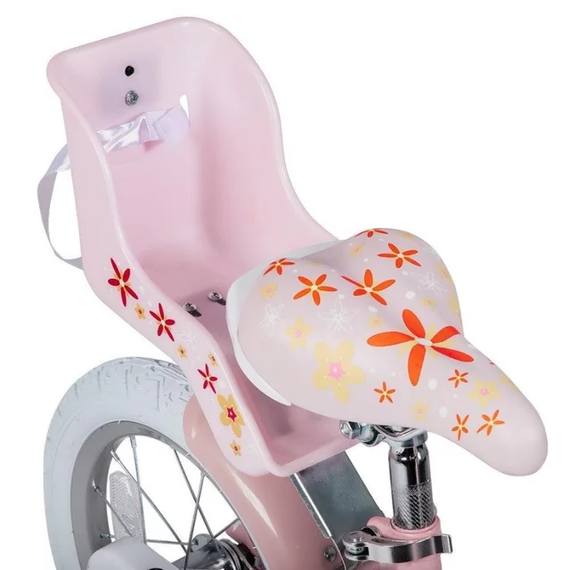 Gyermekkerékpár Joystar Unicorn 14", 92-120 cm, magasságban állítható kormány és nyereg, segédkerekek, kitámasztó, masszív acélváz, 3 éves kortól - lila
