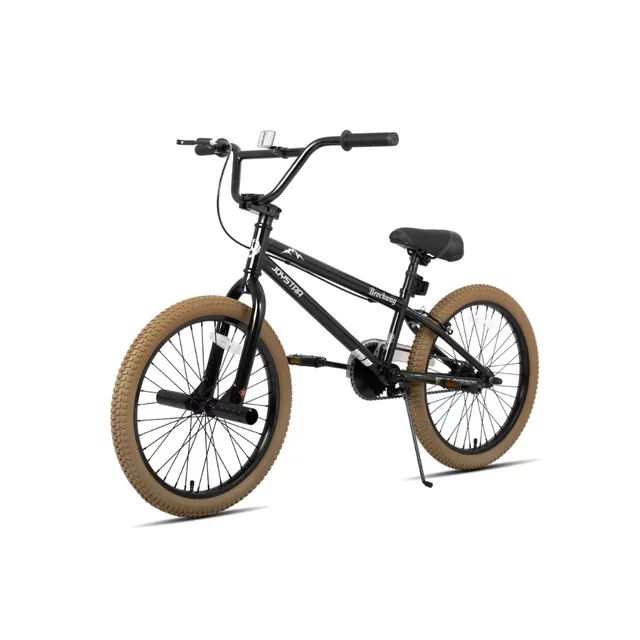 BMX kerékpár Joystar Brockway 20", széles gumiabroncsok, ergonomikus nyereg, BMX kormány, 20 x 2,125"-es gumiabroncsok - kék-fekete