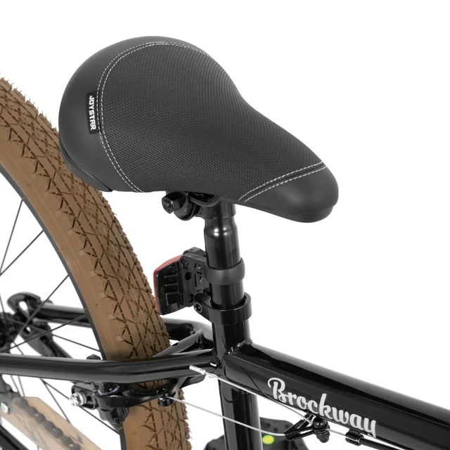 BMX kerékpár Joystar Brockway 20", széles gumiabroncsok, ergonomikus nyereg, BMX kormány, 20 x 2,125"-es gumiabroncsok - kék-fekete