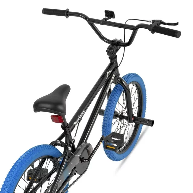 BMX kerékpár Joystar Brockway 24", széles gumiabroncsok, ergonomikus nyereg, BMX kormány, 24 x 2,125"-es gumiabroncsok - zöld-fekete