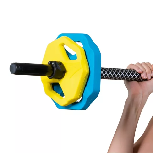 Tárcsazár inSPORTline Barcol 30mm 2 db, minimális súly, gumírozott csúszásmentes felület, könnyen felszerelhető