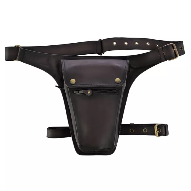 Combtáska W-TEC Perkenez, 3 külső cipzáras zseb, állítható hosszúságú pánt, dombornyomott W-TEC logó