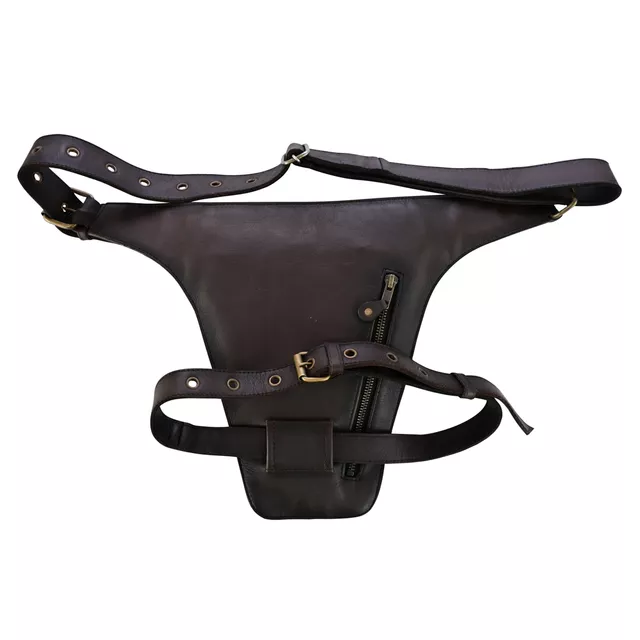 Combtáska W-TEC Perkenez, 3 külső cipzáras zseb, állítható hosszúságú pánt, dombornyomott W-TEC logó