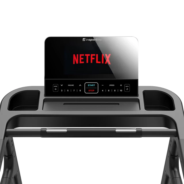 Futópad inSPORTline ZenRun 80, TFT képernyő, 4 lóerő, max.150kg, futófelület 150x51cm, 52 program, HRC, Kinomap, SilentBlock, okosfunkciók