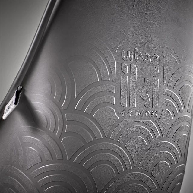 Első gyerek kerékpárülés szorító adapterrel Urban Iki - Koge barna/Kurumi barna